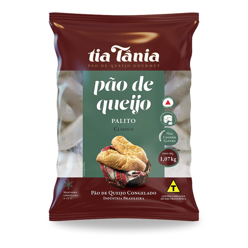 PÃO DE QUEIJO TIA TÂNIA PALITO PROVOLONE 1KG