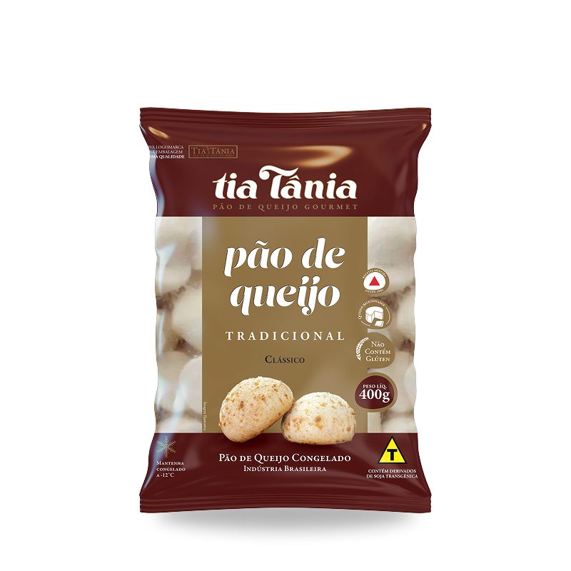 PÃO DE QUEIJO TIA TÂNIA TRADICIONAL 400G
