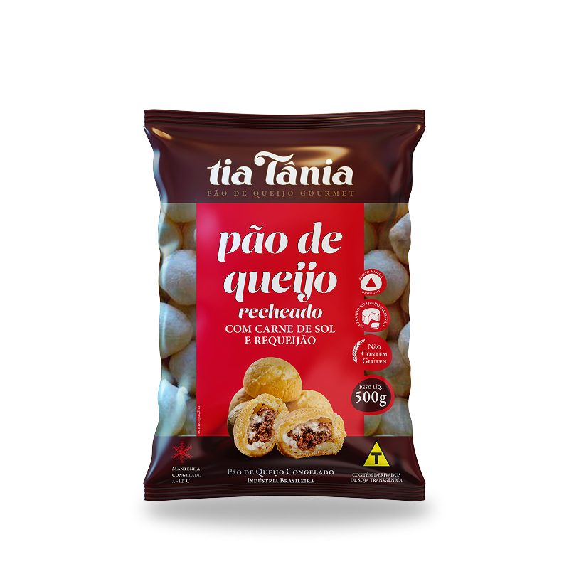RECHEADO CARNE DE SOL COM REQUEIJÃO 500g
