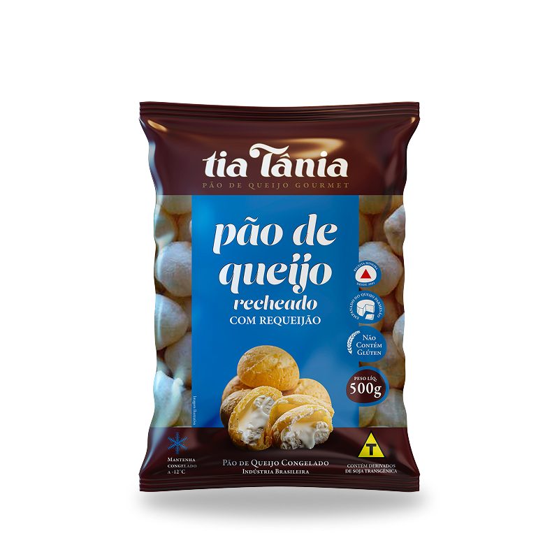 RECHEADO COM REQUEIJÃO 500g