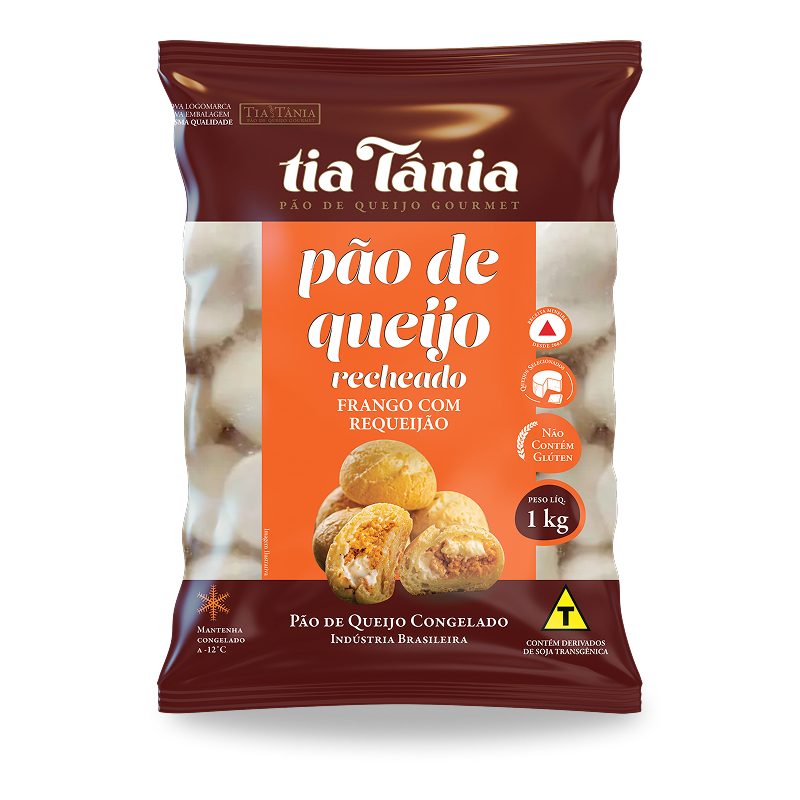 RECHEADO FRANGO COM REQUEIJÃO